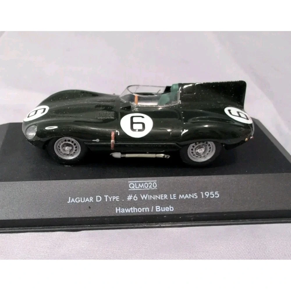 Quartzo Jaguar D Type #6 Winner Le Mans‎ 1955 Hawthorn / Bueb QLM020 1/43 Scale